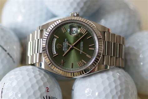 masters golf Rolex watch